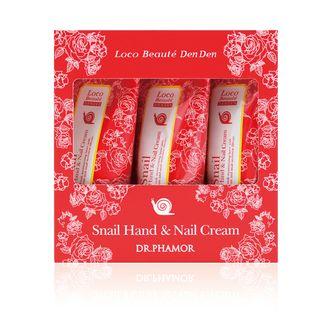 Dr.phamor - Loco Beaute Denden Snail Hand & Nail Cream Set 3pcs 50g X 3pcs