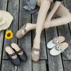 Flower Accent Mules