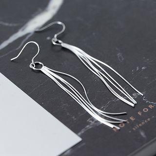 925 Sterling Silver Tassel Earring