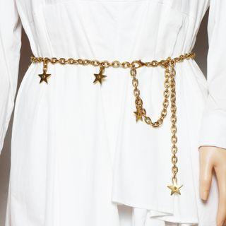 Star Chain Belt Gold - One Size