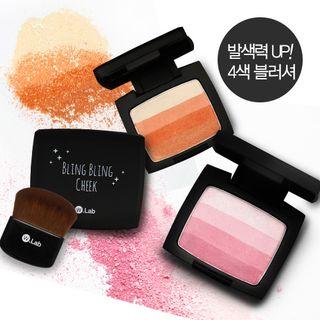 W.lab - Bling Bling Cheek Blusher No.01 Berry Pink