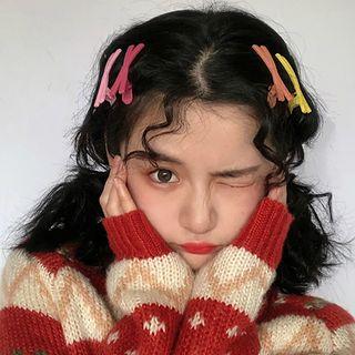 Matte Acrylic Cross Hair Clip