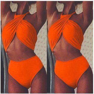 Halter Cross Bikini