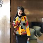 Color Block Long-sleeve Sweater Sweater - One Size