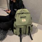 Nylon Multi-section Backpack