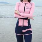Set: Long-sleeve Swim Top + Swim Pants