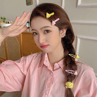 Cheese Alloy Hair Clip / Scrunchie / Set (various Designs)