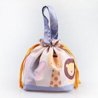 Animal Drawstring Lunch Bag As Shown In Figure - One Size