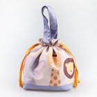 Animal Drawstring Lunch Bag As Shown In Figure - One Size