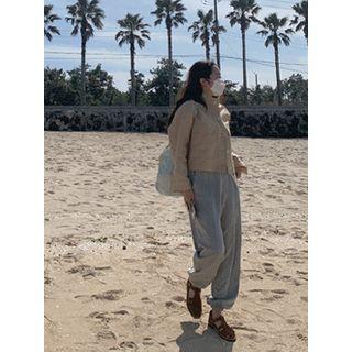 Seam-trim Pocket-side Jogger Pants