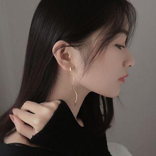 925 Sterling Silver Twisted Earring