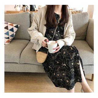 Floral Printed Maxi Dress