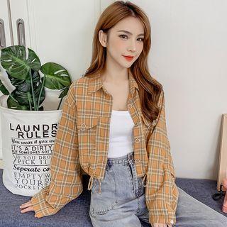 Plaid Shirt / Tank Top / Set