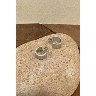 Bold Open-hoop Earrings Silver - One Size