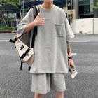 Short-sleeve Loose-fit T-shirt / Shorts / Set