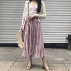 A-line Crinkle Skirt