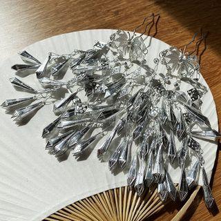 Fringed Hair Stick / Hair Clip