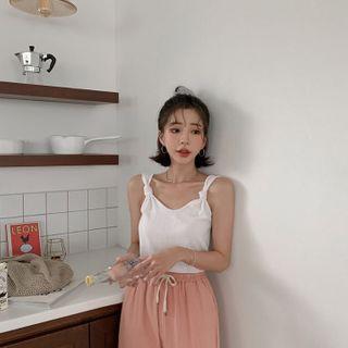 Knot-strap Camisole Top