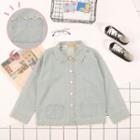 Scalloped Edge Denim Jacket