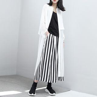 Mock Two-piece Long Light Jacket