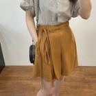 Tie-side Skort