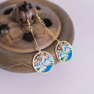 Alloy Mountain Dangle Earring