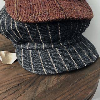 Stripe Octagonal Cap