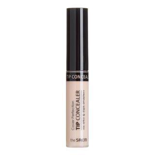 The Saem - Cover Perfection Tip Concealer Spf28 Pa++ #01 Clear Beige