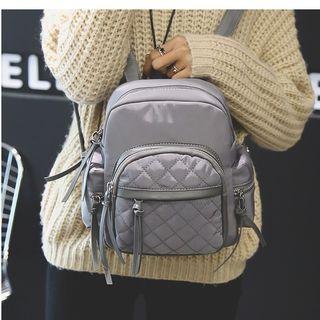 Quilted Oxford Backpack