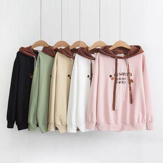 Muffin Embroidery Hoodie