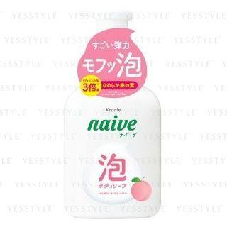 Kracie - Na Ve Bubble Body Wash (peach Leaf) 500ml