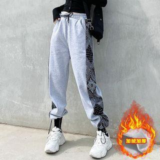 Drawstring Gathered Cuff Cargo Pants