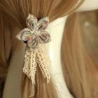 Lace Flower Hair Tie / Hair Clip / Brooch