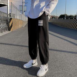 Lettering Tag Cargo Pants