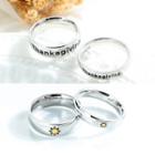Stainless Steel Star Open Ring