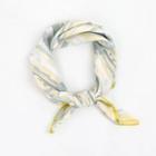 Print Light Scarf Yellow - One Size