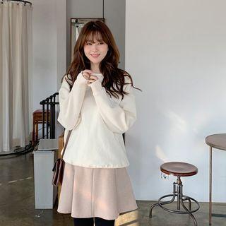 Lovable Printed Drop-shoulder Sweatshirt