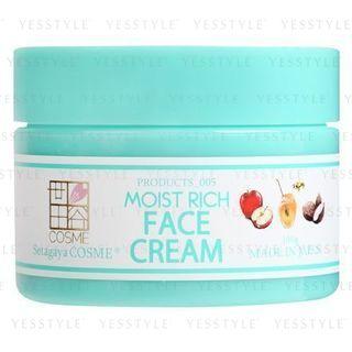 Setagaya Cosme - Moist Rich Face Cream 100g