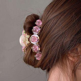 Peach Acrylic Hair Clamp
