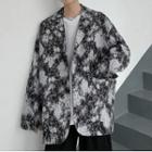 Ink Print Blazer
