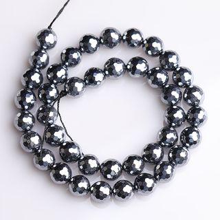 Polygon Faux Crystal Bead For Diy Bracelet / Necklace