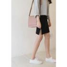 Slit-side H-line Miniskirt