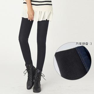 Fleece-lined Skinny Jeans
