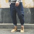 Tapered Cargo Jeans