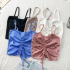 Drawstring Crop Top