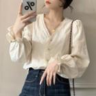 Retro Lace Blouse