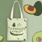 Avocado Canvas Tote Bag