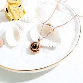 Lettering Necklace 1592 - As Shown In Figure - One Size