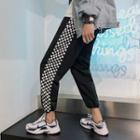 Check Track Pants