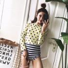 Printed Long-sleeve Swimsuit